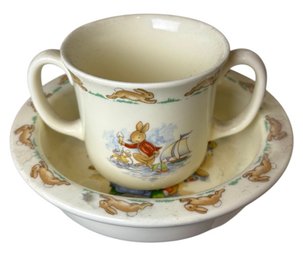 Royal Doulton Bunnykins Children's Cup & Bowl (BR2)