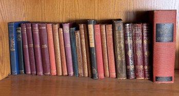 Shelf Of Antique & Vintage Books (LR)