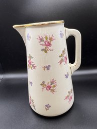 Floral Pitcher