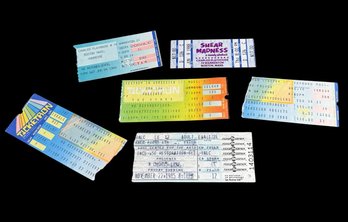 Vintage Concert Tickets The Police, Adam Ant Etc 6pc (B)