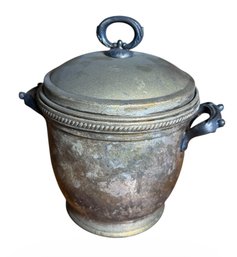 Ornate Silver Plated Ice Bucket (B)