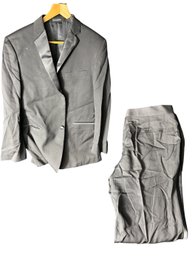 Ike Evening Mens Black Suit Jacket & Pants
