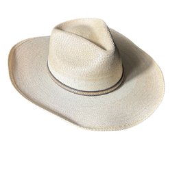 Stetson Sawmill Palm Leaf Straw Western Hat