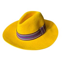 Elegancia Tropical Yellow Zoot Hat