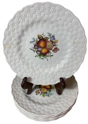 Copeland Spode Alden Luncheon Plates 8pc (K)