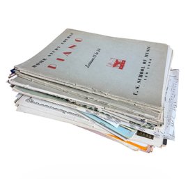 Piano Sheet Music Book Collection (B)