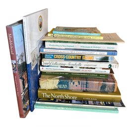 Shelf Full Of Assorted Local Books (LR)