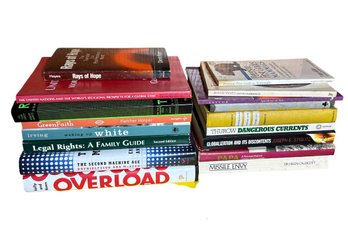 Shelf Of Books About Social Issues (LR)