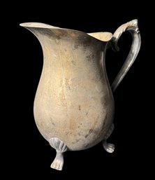 Leonard Claw Foot Silver Plated Pitcher Jug