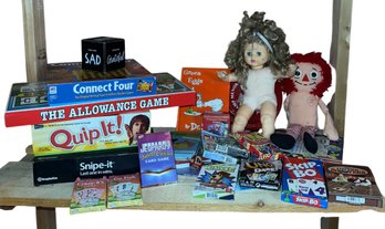 Shelf Of Childrens Games, Books & Toys (B)