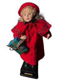 Holiday Creations 1990s Caroler Doll