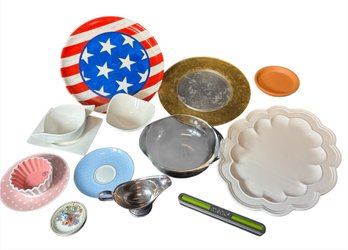 Assortment Of Dinnerware And Serving Pieces 14pc