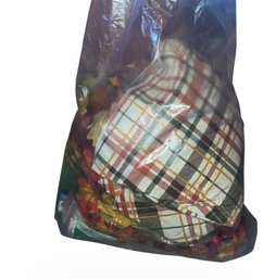 Large Bag Full Of Assorted Fall Holiday Decor (B)