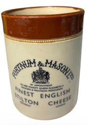 Fortnum & Mason Finest English Stilton Stoneware Cheese Jar (k)