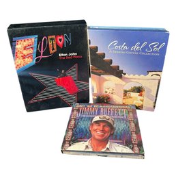 Elton John Red Piano DVD, Spanish Guitar DVD & Jimmy Buffett CD