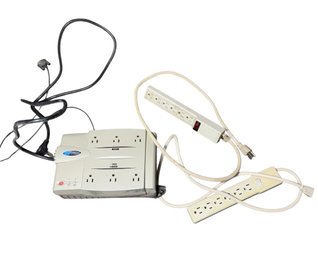 Dynex Battery Back Up System & Extension Cords (B)