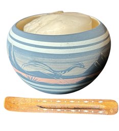 Southwest Pottery And Incense Holder
