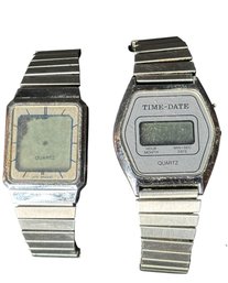 Delta Impex Digial LCD Quartz Watch & LCD Analog Watch