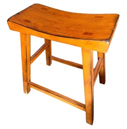 Tibetan Wooden Stool (P)