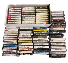 Large Assortment Of Cassette Tapes A (BR1)