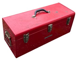 - Craftsman Giant Red Tool Box Full Of Tools (S) (B)