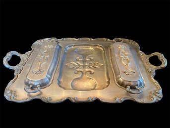 Decorative Meat And Vegetable Serving Tray (RR)