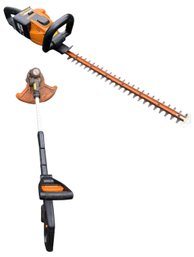 Worx Weed Walker With Hedge Trimmer Pair (S)