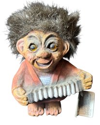 NyForm Troll Figurine Playing Accordion No 709