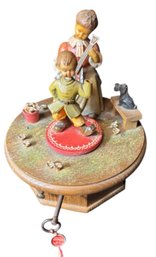 Anri Thorens Swiss Revolving Music Box Works!