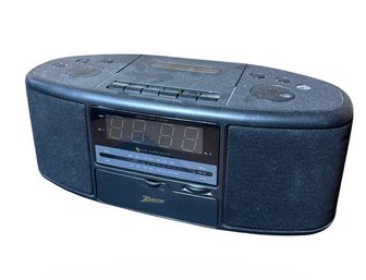 Zenith Dual Alarm Clock & Cassette Player (BR2)