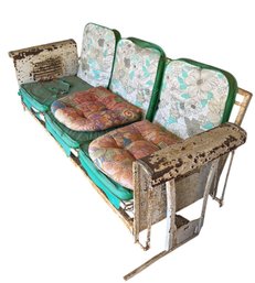 Vintage Metal Porch Glider (Y)