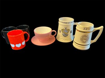Mugs, ITT Chicago, Eclectic Set Of 6 (DR)