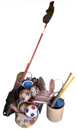 Collection Of Outdoor Toys And Sports Equipment (Y)