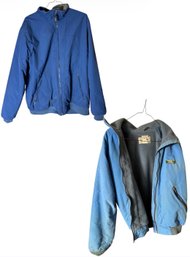 L.L Bean Mens Warm Up Fleece Lined Jacket 2pc (C1)