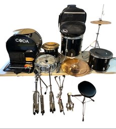 Coda Drum Set & Pearl Snare (with Bag) (LR)