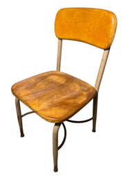 MCM Heywood Wakefield Childs School Chair (O2)