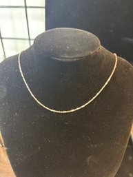 1 16' 14k White Gold Chain