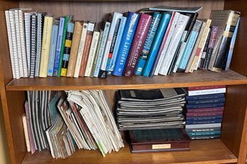 Two Shelves Full Of Assorted Books B (O2)