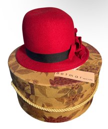 Betmar New York Red Ladies Hat (DR)