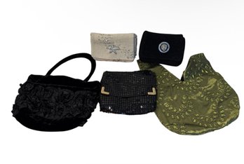 Small Unbranded Ladies Handbags & Wallets 5pc (DR)