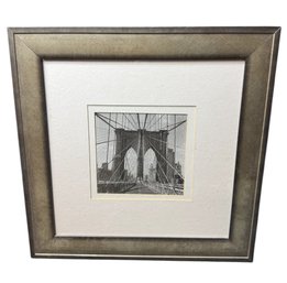 Brooklyn Bridge Framed Art Photography Print