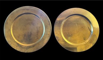 Eclectic Metal Chargers (K)