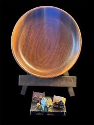 T. Firestone 11-07 Walnut Bowl, Wade England Tchotchkes & Matches (K)