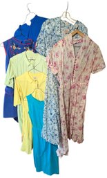 Vintage Women's Dresses And Shirts 7pc (br1)