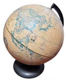 Vintage Rand McNally Terrestrial 12in Globe (LR)