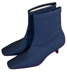 Talbots New Navy Ankle Boots Women's Shoes Brand New Size 7.5 (br1)