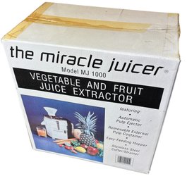 The Miracle Juicer Vegetable And Fruit Juice Extractor (br2)