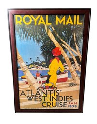 Royal Mail West Indies Cruise Framed Art Print
