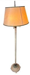 Art Deco 4 Light Metal Base Floor Lamp Works! (LR)
