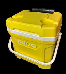 Igloo Yellow Rolling Cooler